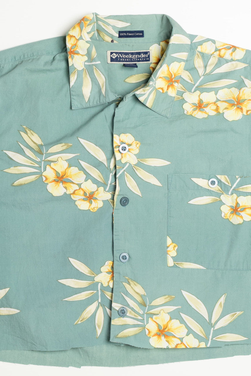 Cropped Weekender Hawaiian Shirt