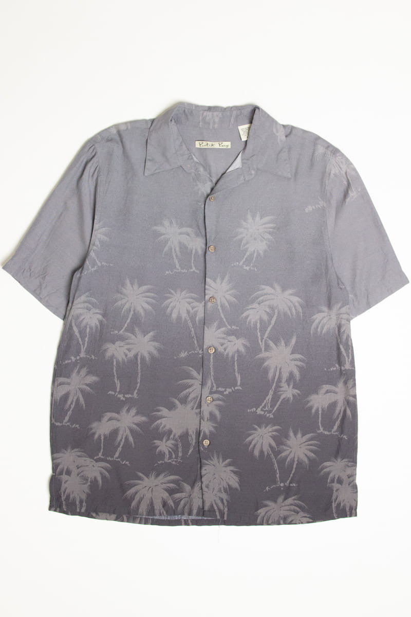 Batik Bay Grey Ombre Hawaiian Shirt