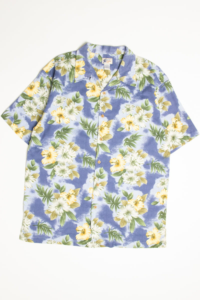 Cherokee Hibiscus Hawaiian Shirt