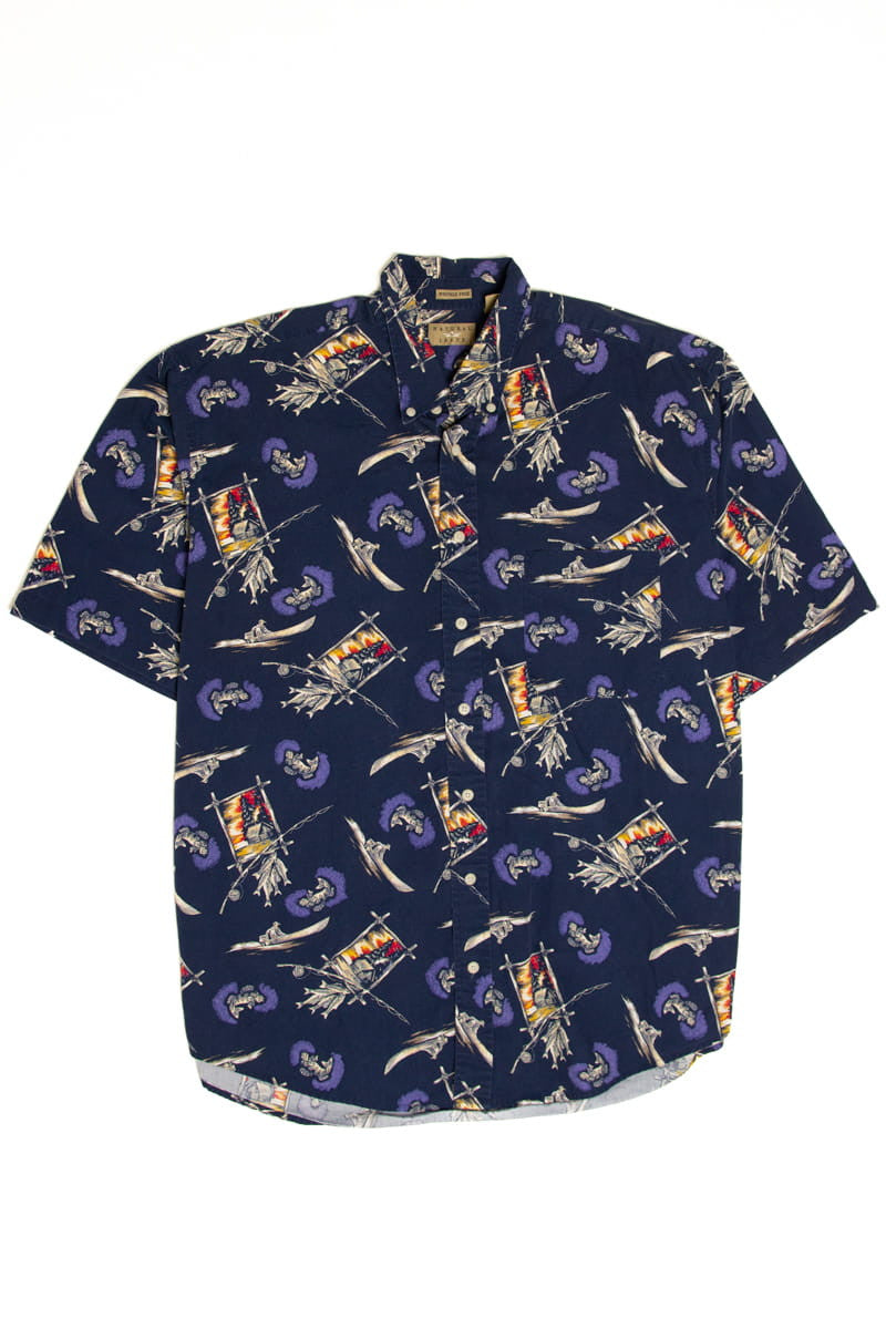 Natural Issue Fishing Hawaiian Shirt