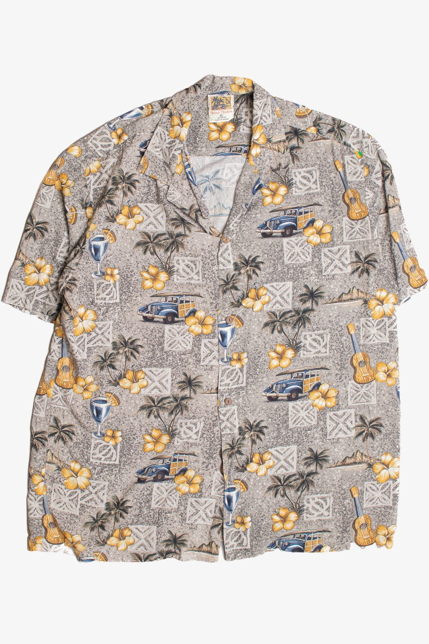 Gray Hawaiian Shirt 2275