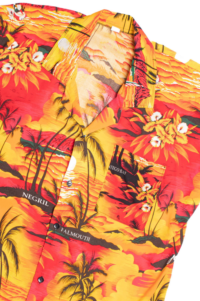 Sunset Hawaiian Shirt 2279