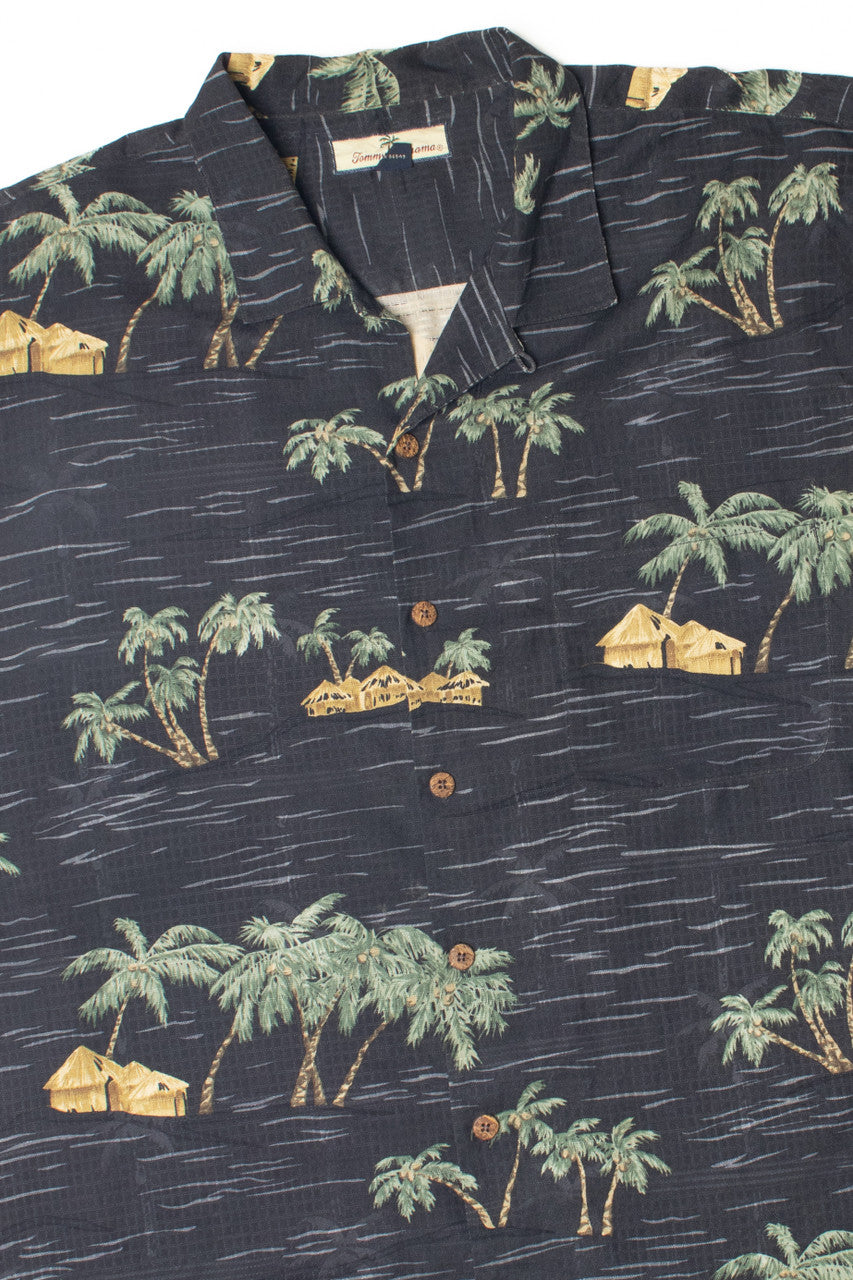 100% Silk Tommy Bahama Hawaiian Shirt