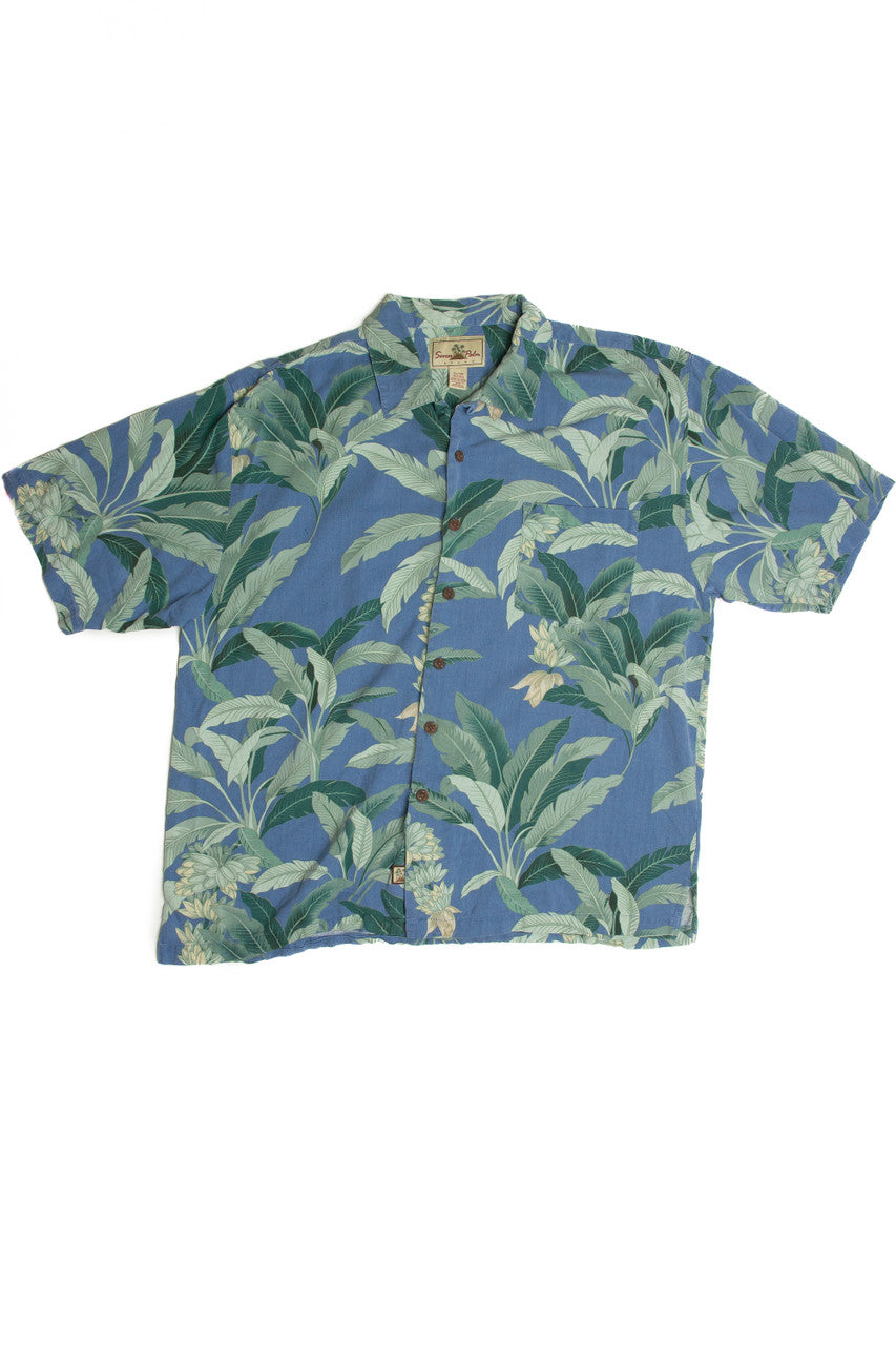 Vintage Palm Frond Hawaiian Shirt