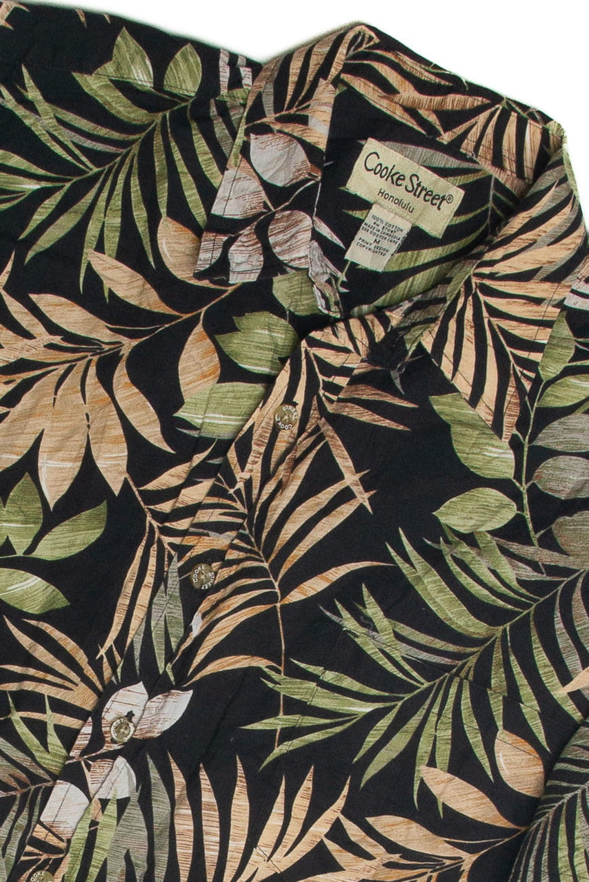 Vintage Shaded Floral Hawaiian Shirt