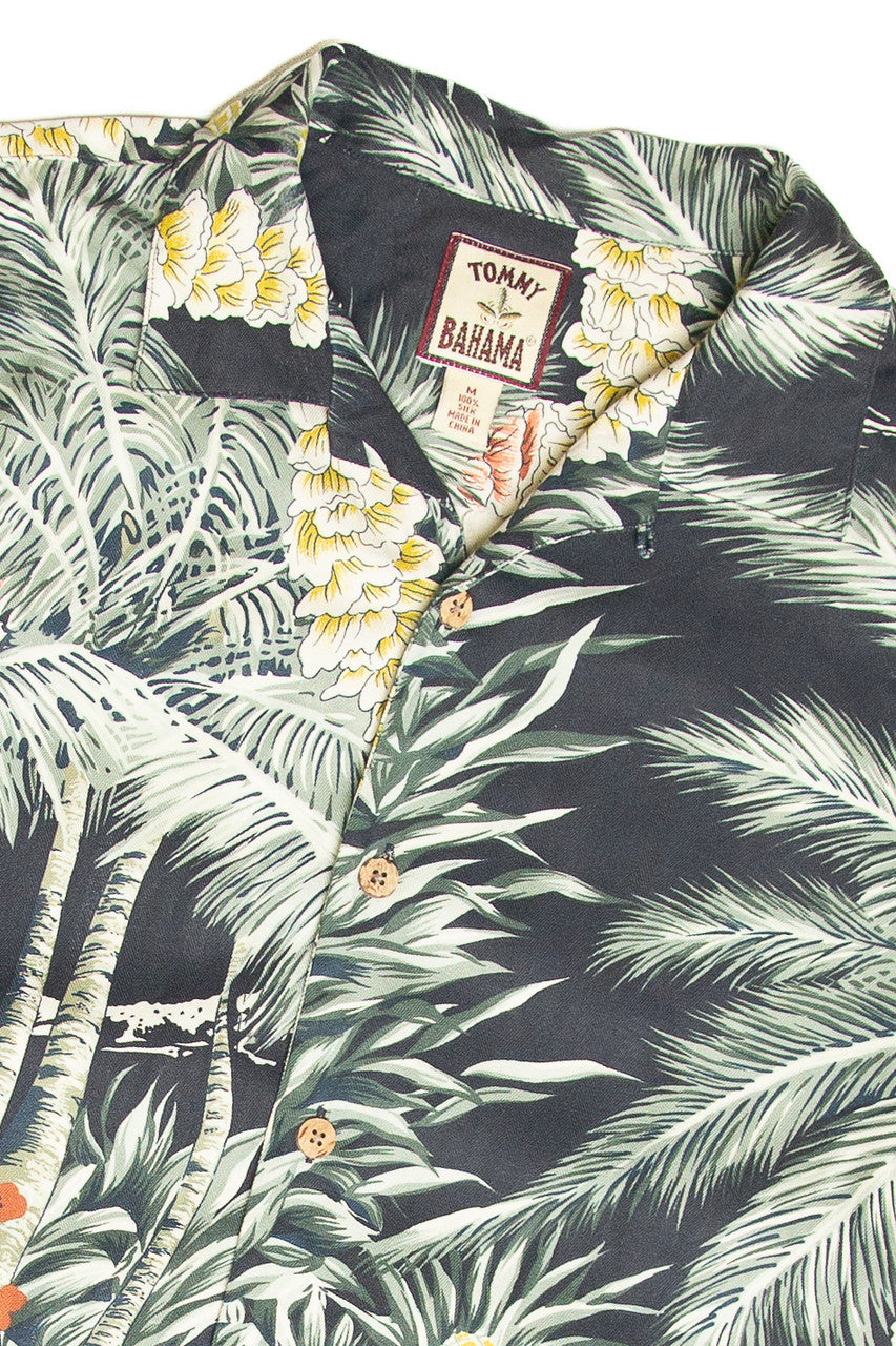 Vintage Tommy Bahama Silk Hawaiian Shirt 2476
