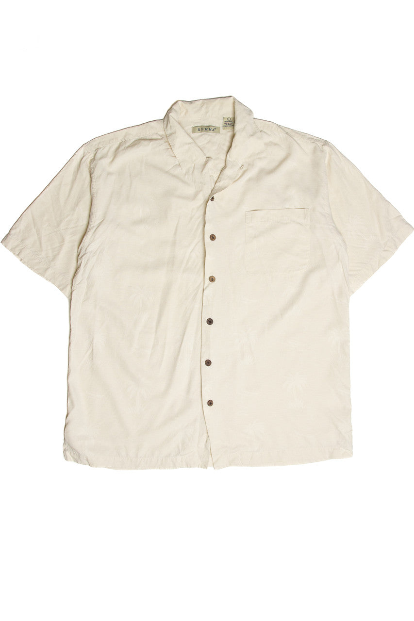 Vintage Summa Silk Hawaiian Shirt