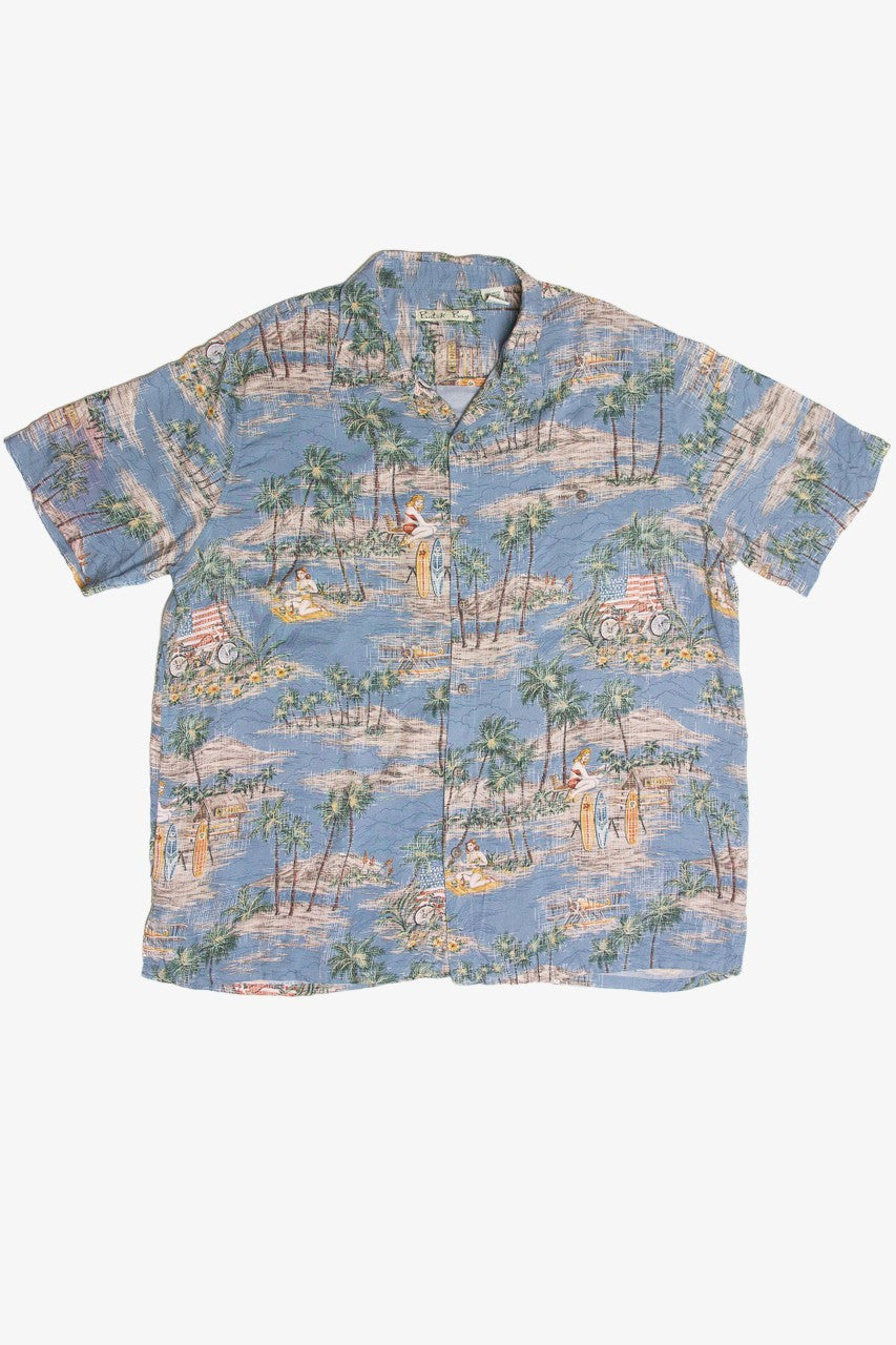 Vintage Batik Bay Hawaiian Shirt 2546