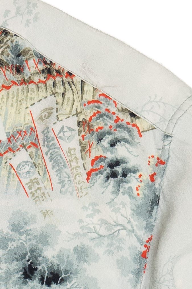 Rare Vintage Hawaiian Shirt With Loop Collar Kilohana Made In Hawaii 40/50s