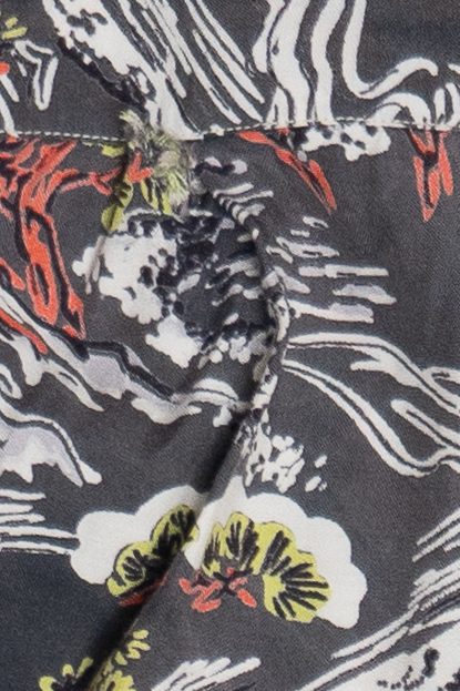 Rare Vintage Hawaiian Shirt With Loop Collar Cook's Cook Look 40/50s