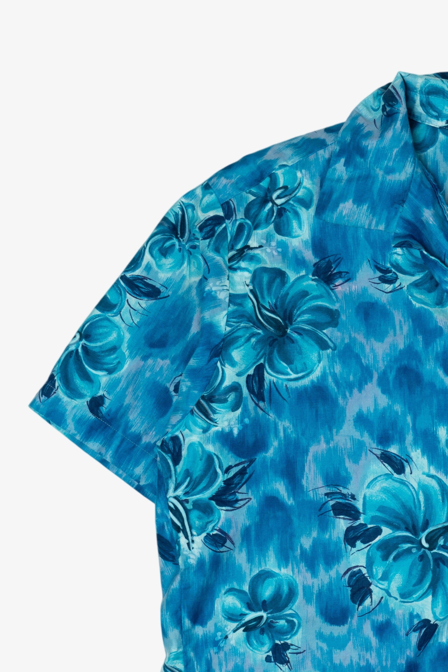 Vintage Blue Hawaiian Shirt (1990s)