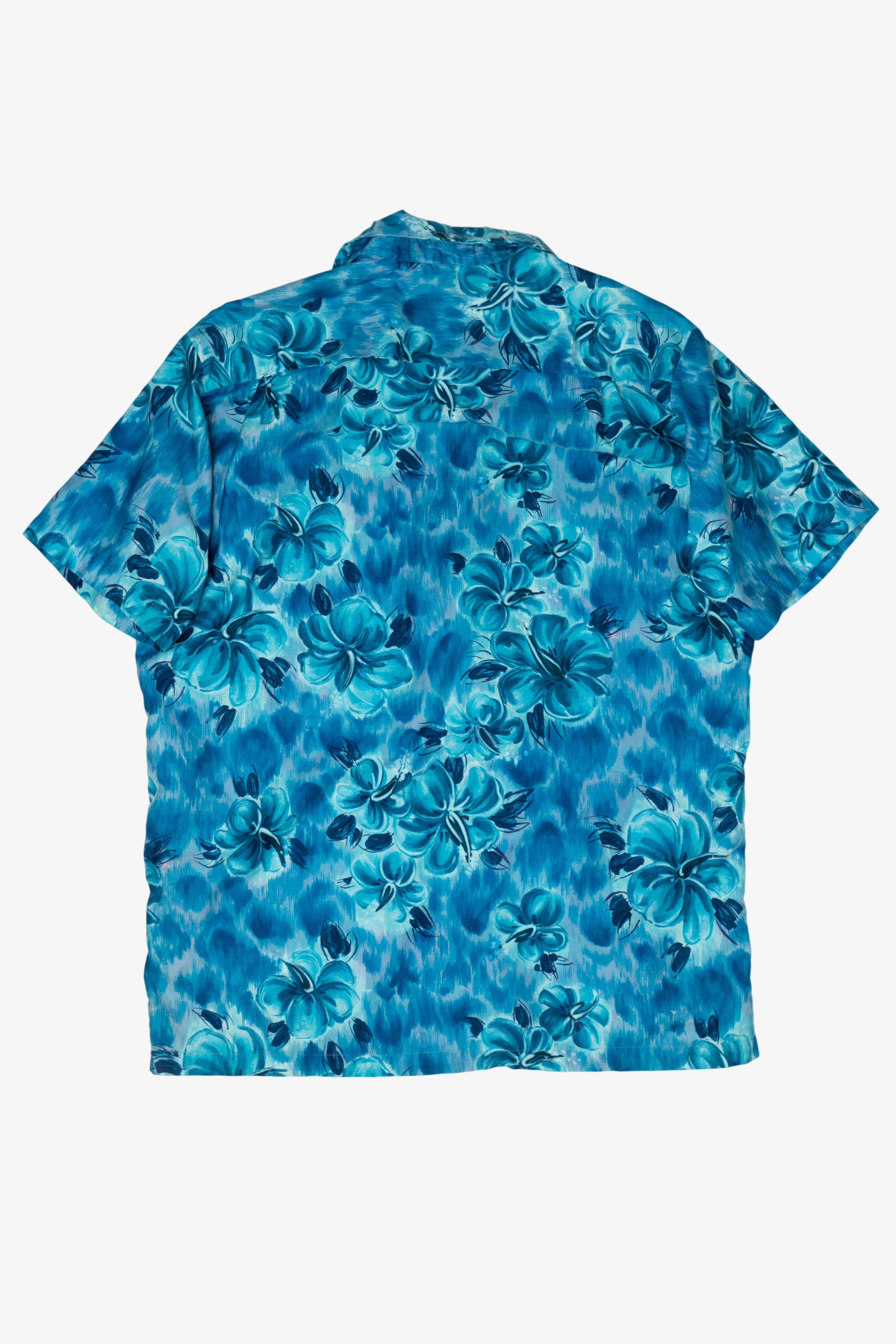 Vintage Blue Hawaiian Shirt (1990s)