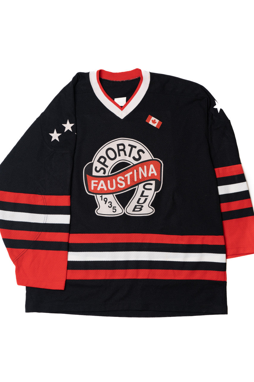 "Faustina Sports Club" Canada Hockey Jersey