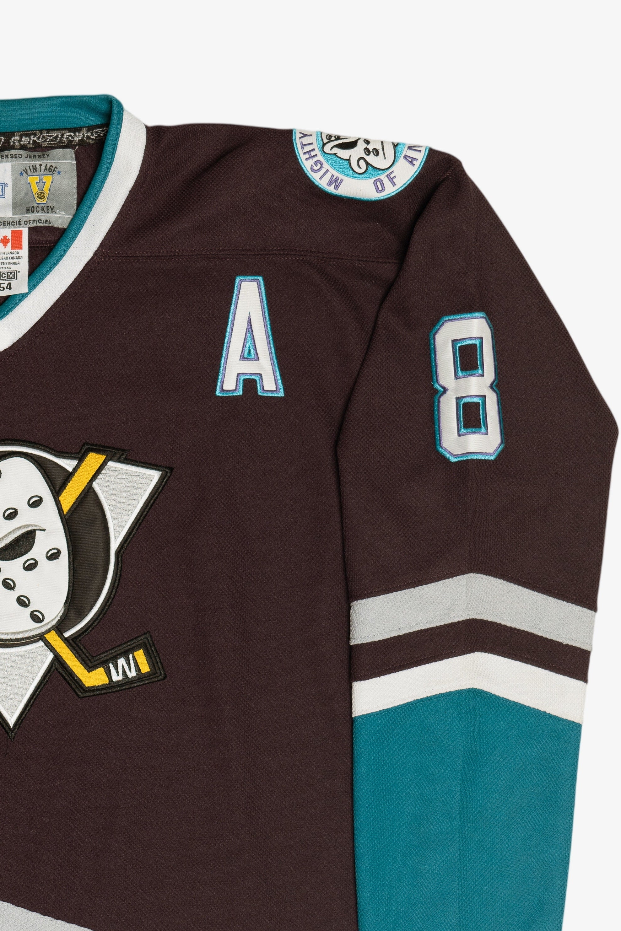 Vintage Anaheim Mighty Ducks Teemu Selanne NHL Hockey Jersey (2000s)