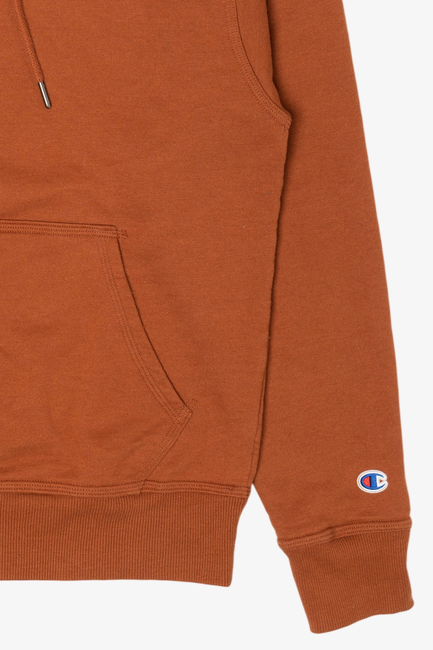Orange Champion Hooded Sweatshirt
