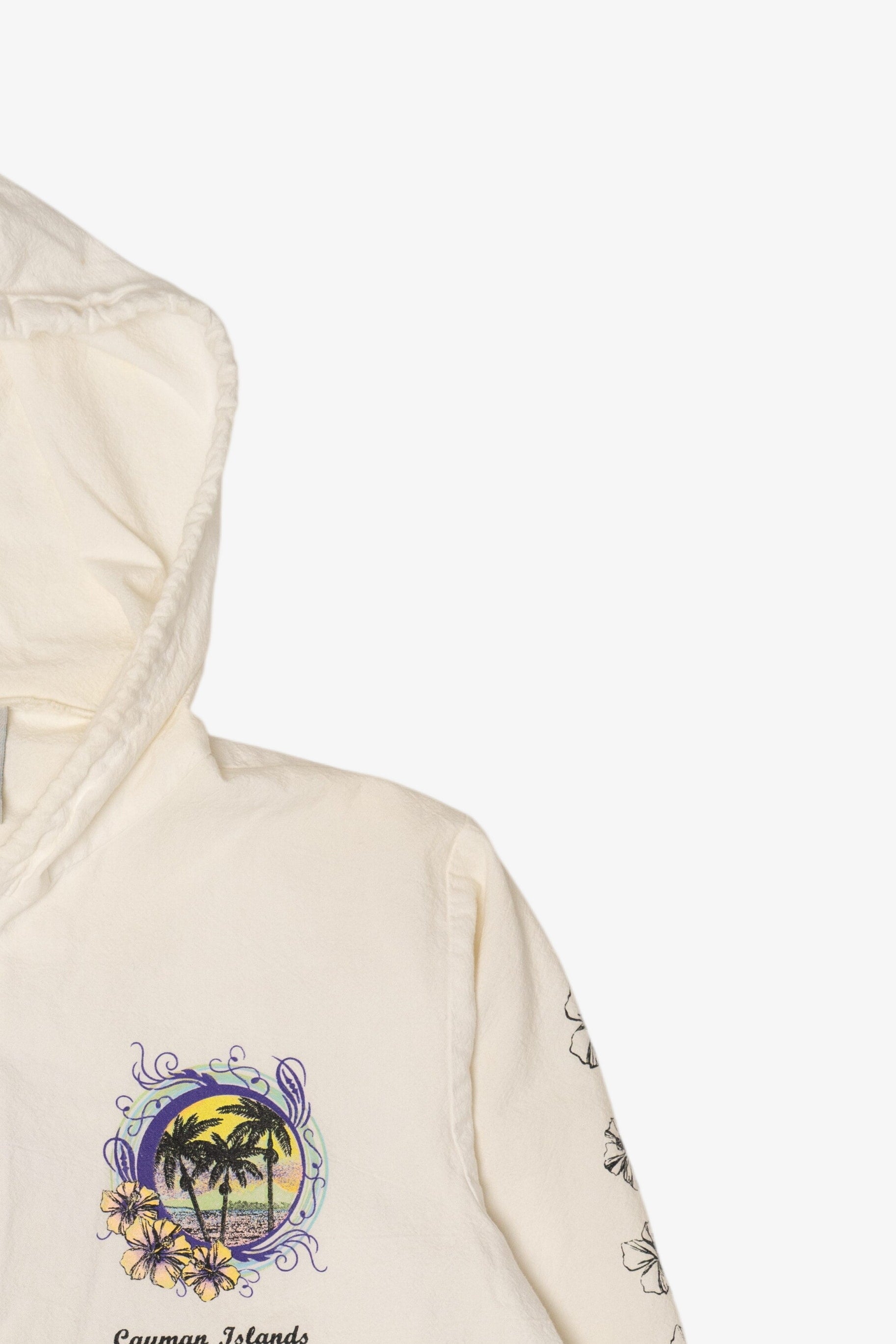 Vintage Cayman Islands Hooded Full Zip Sweatshirt (1990s)
