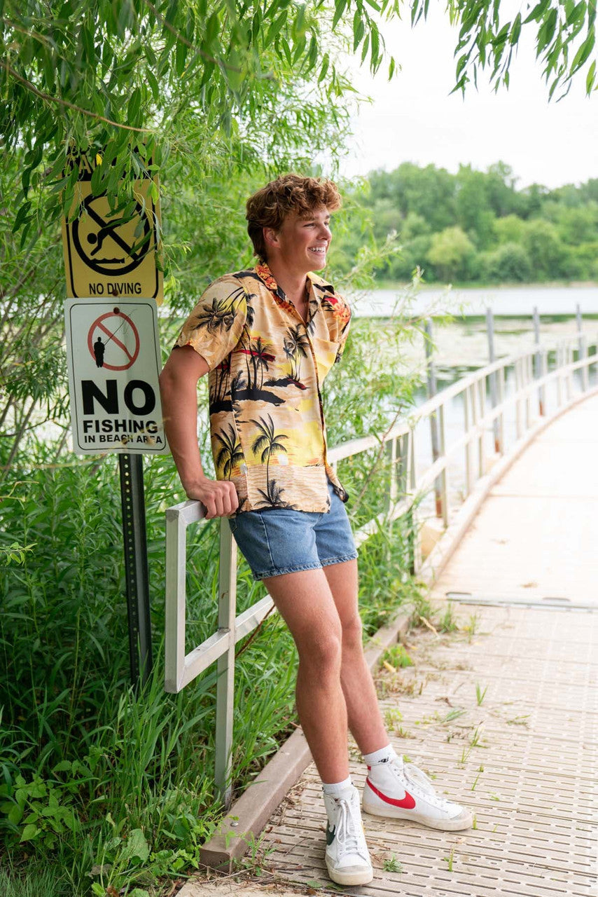 Ocean Sunset Hawaiian Shirt