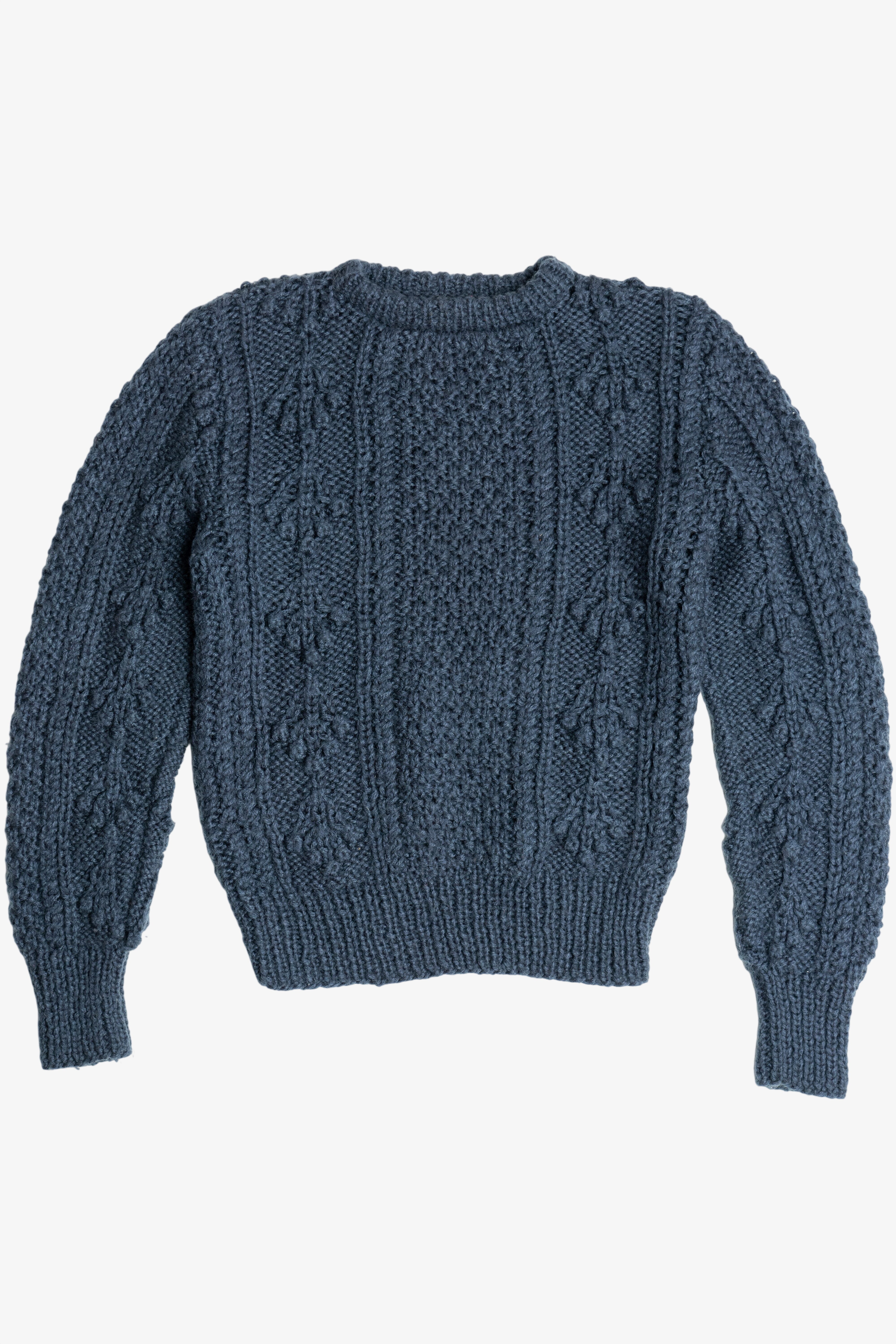 Vintage Blue Clothes To You Fisherman Sweater (1980s)