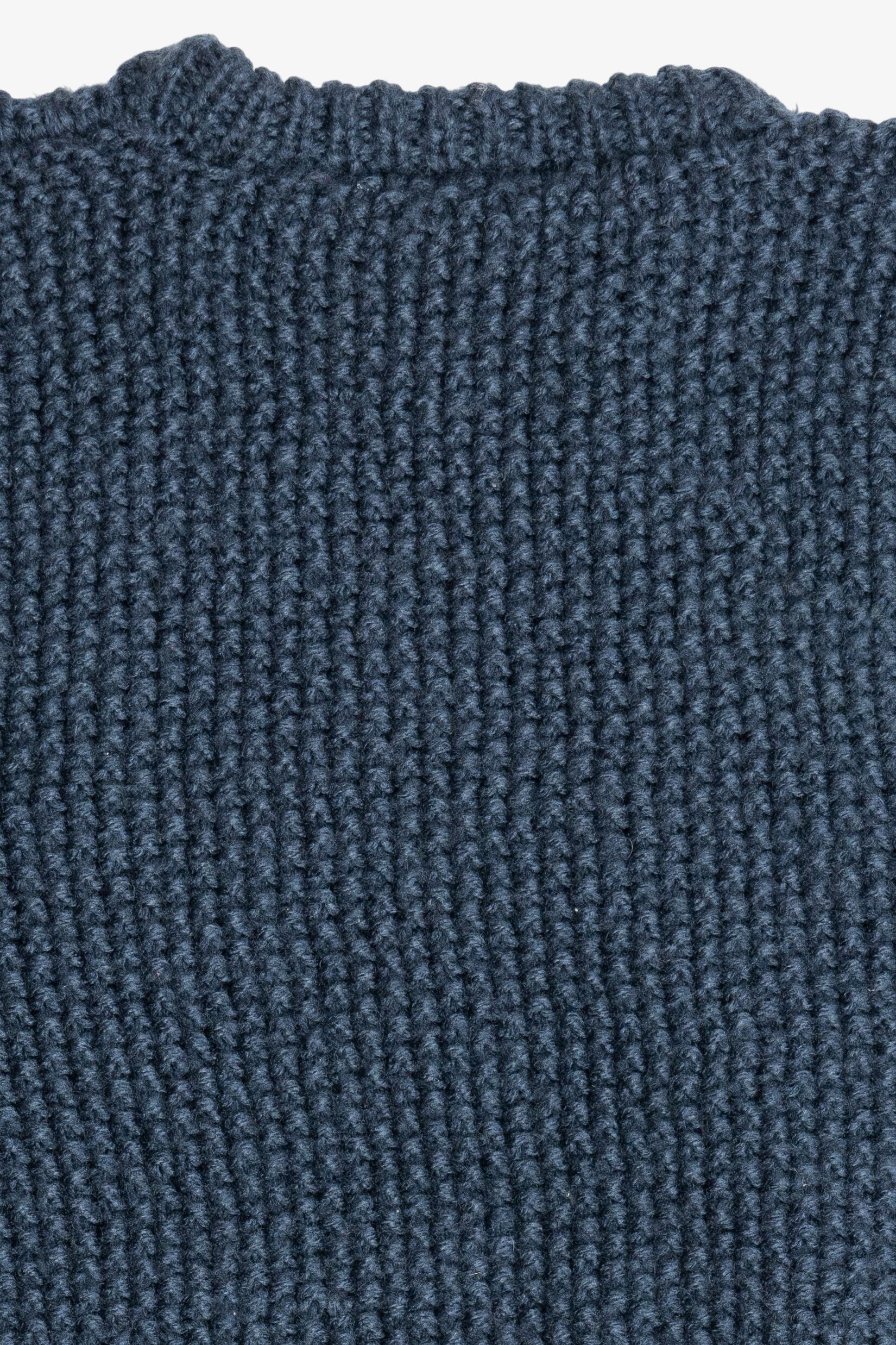 Vintage Blue Clothes To You Fisherman Sweater (1980s)