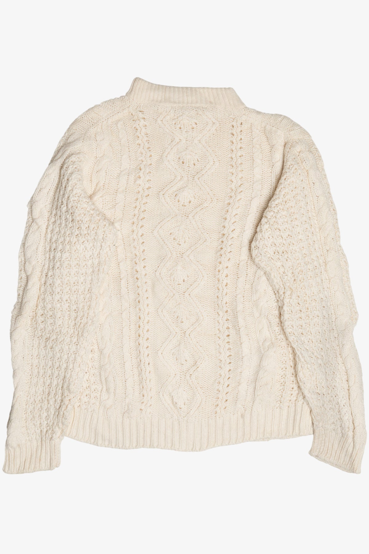 Vintage Cable Knit Fisherman Sweater (1990s)