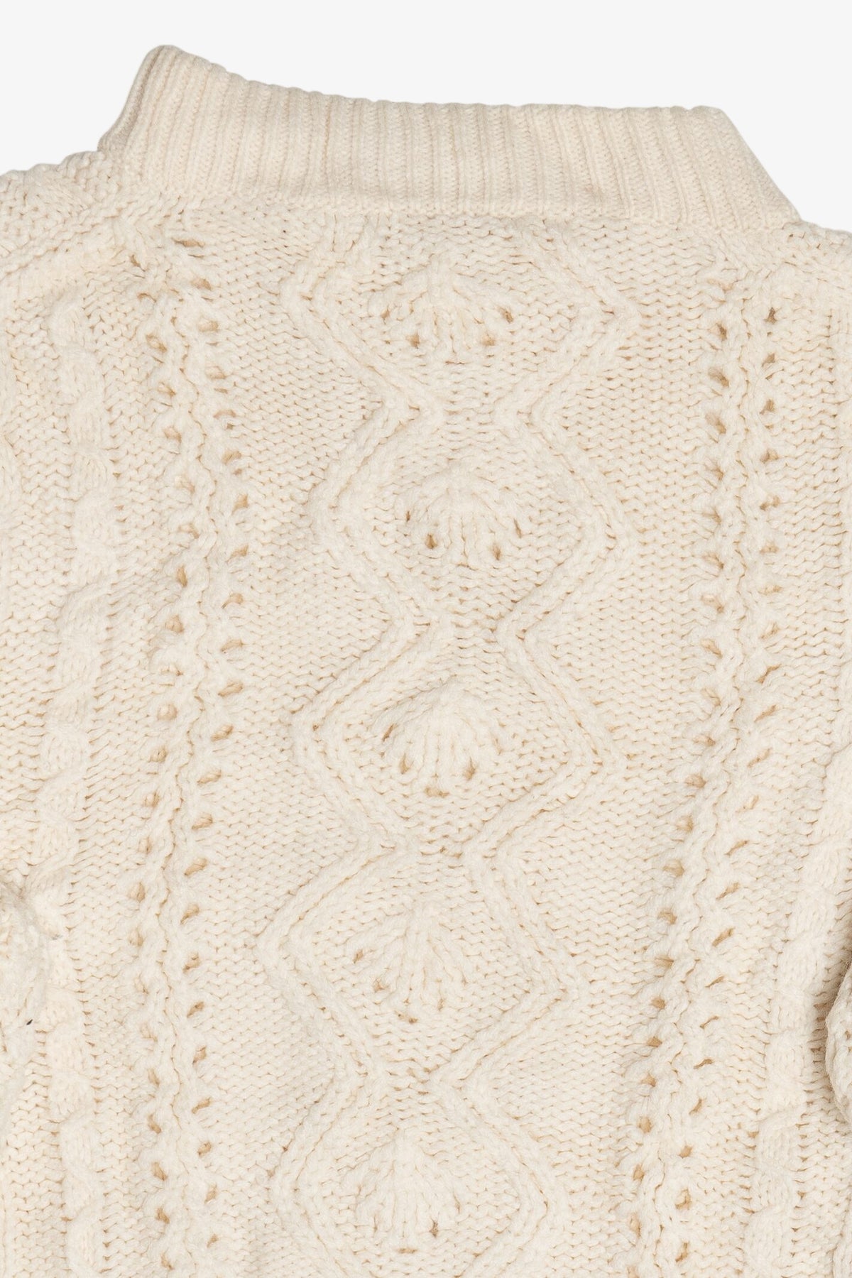 Vintage Cable Knit Fisherman Sweater (1990s)