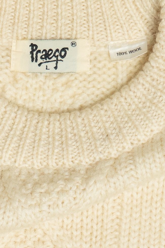 Vintage Praego Fisherman Sweater (1980s)