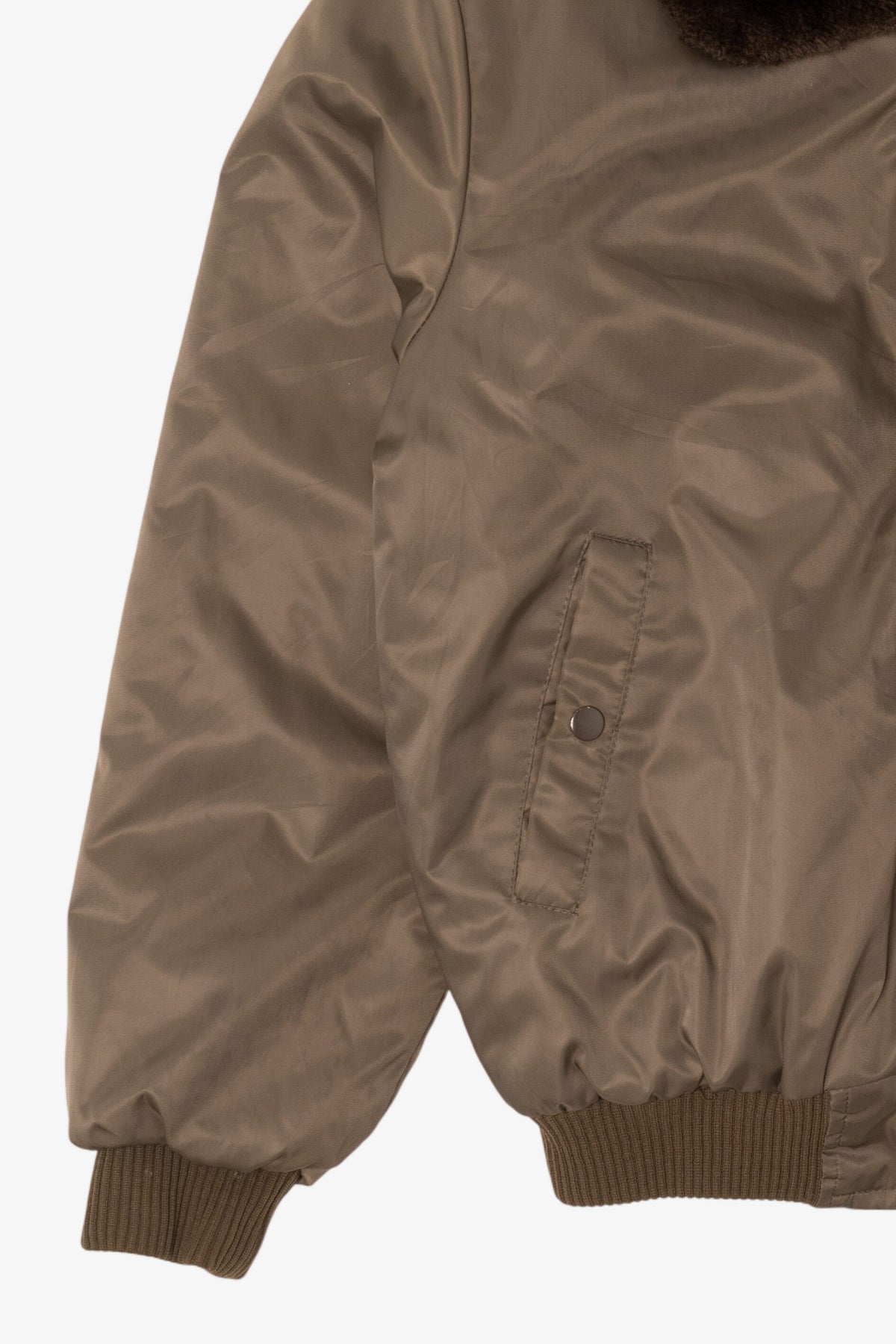 Vintage Brown Sears Work Leisure Bomber Jacket (1970s)
