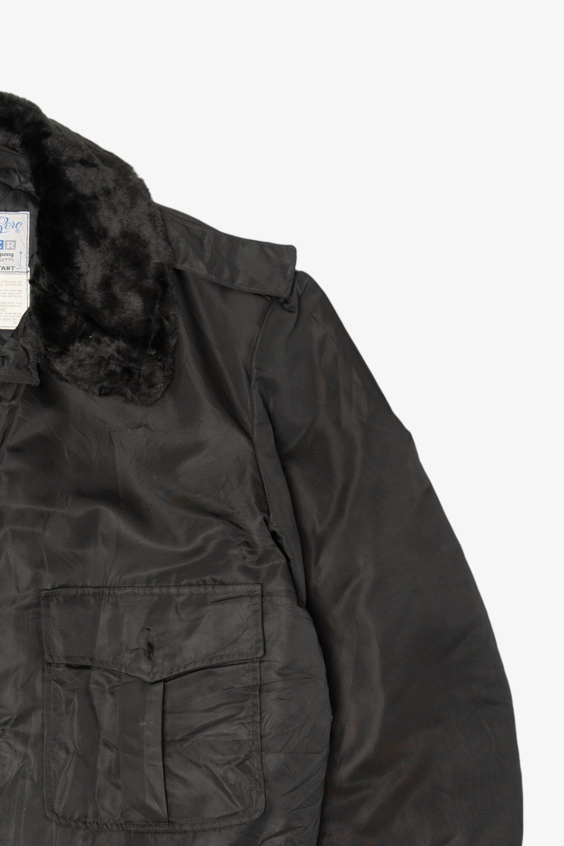 Vintage Black Ceiling Zero Blauer Workwear Bomber Jacket (1970s)