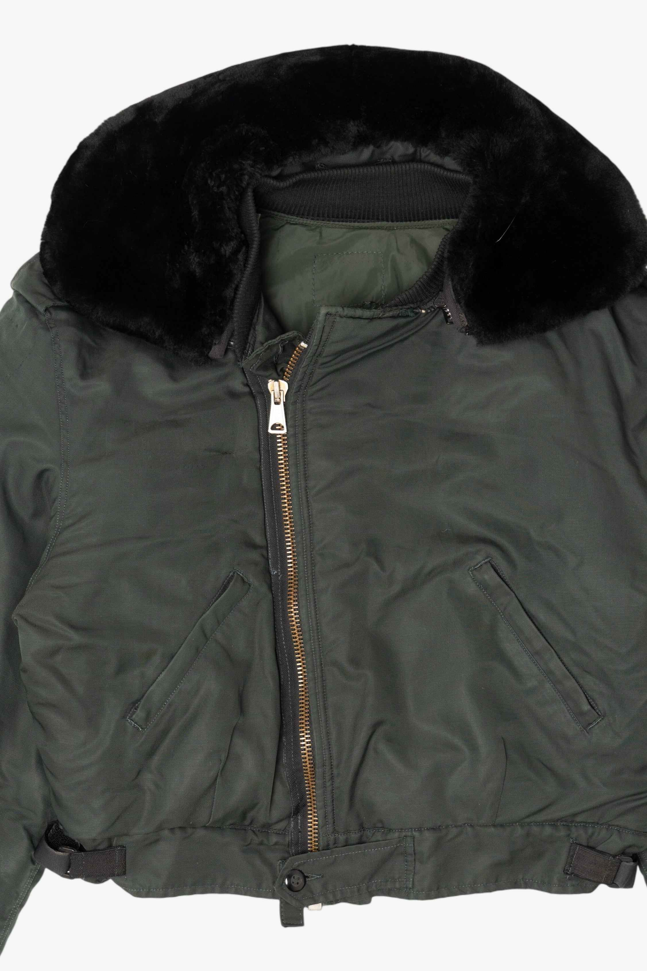 Vintage Green MilitaryBomber Jacket (1970s)