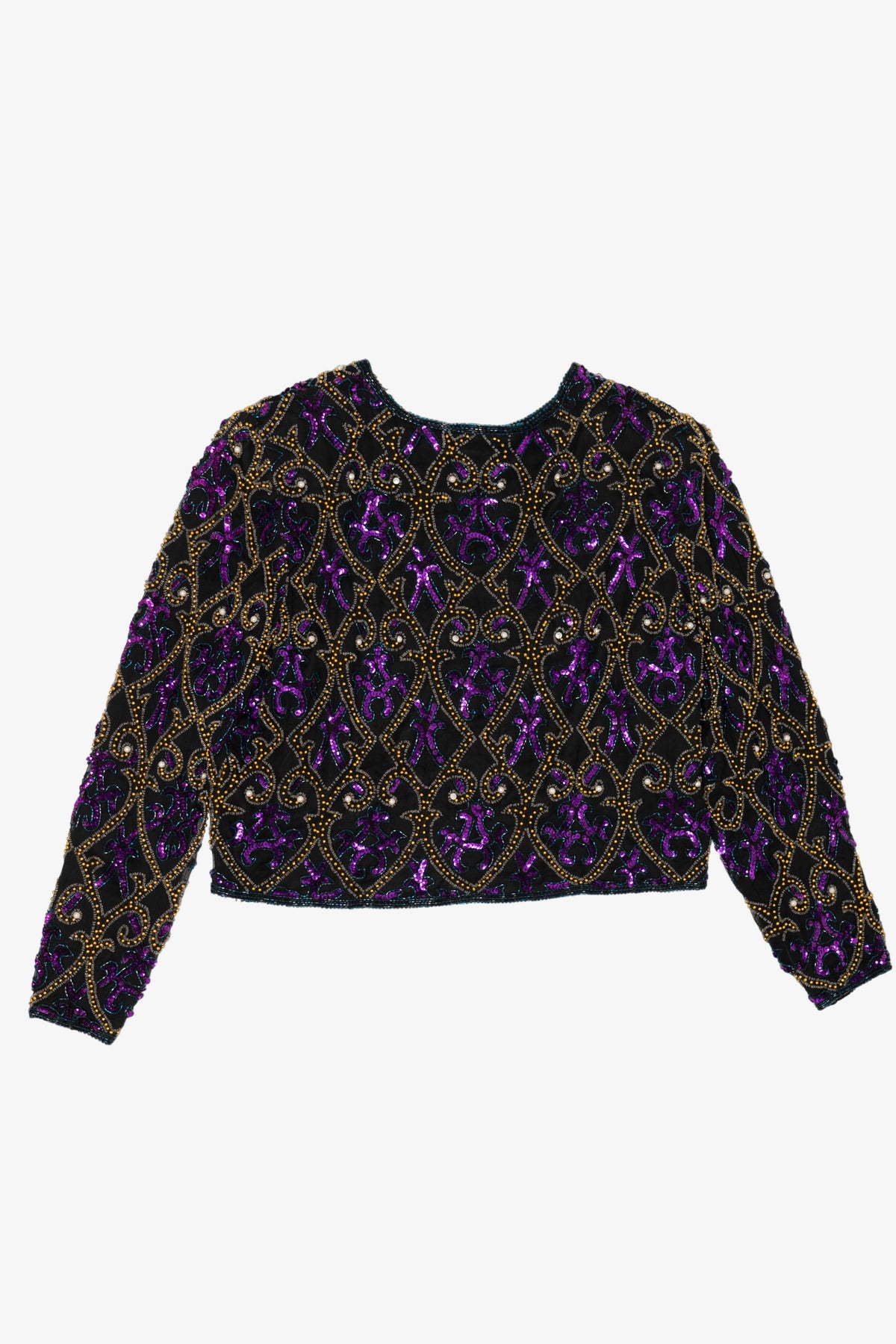 Vintage Beaded Embroidered Laurence Kazar Jacket (1980s)
