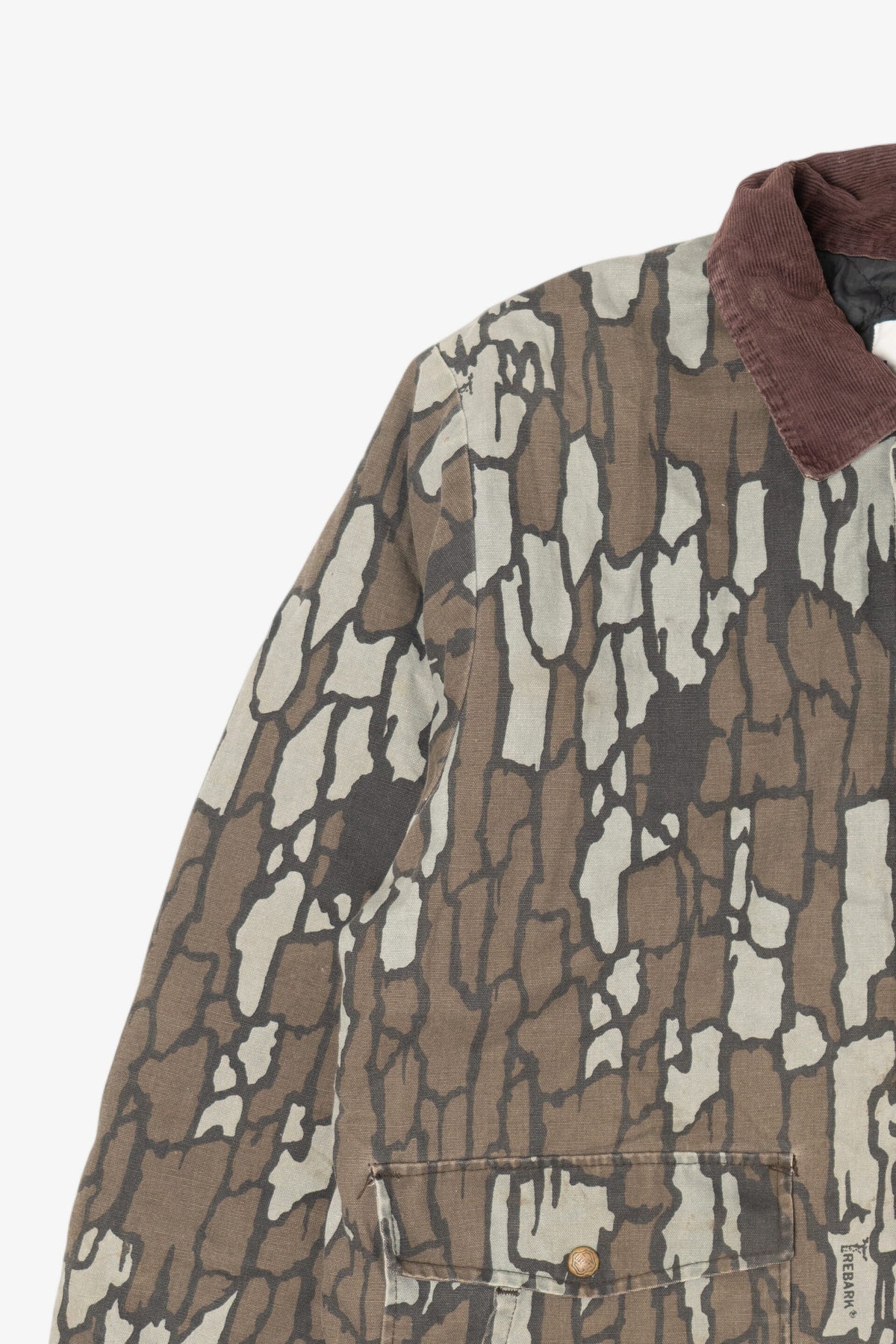 Vintage Jackets Tree Bark Camouflage Hunting Jacket (1990s)