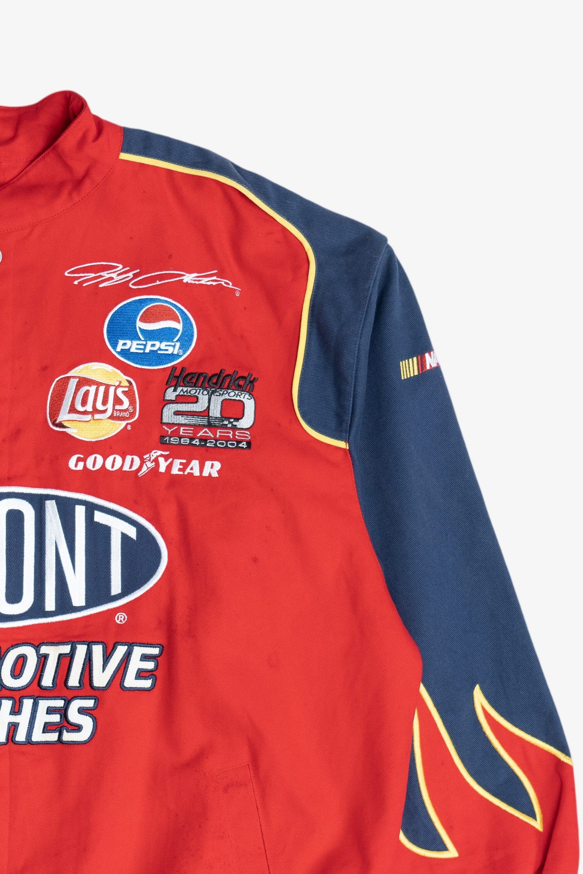 Vintage Jeff Gordon Du Pont NASCAR Racing Jacket (1990s)