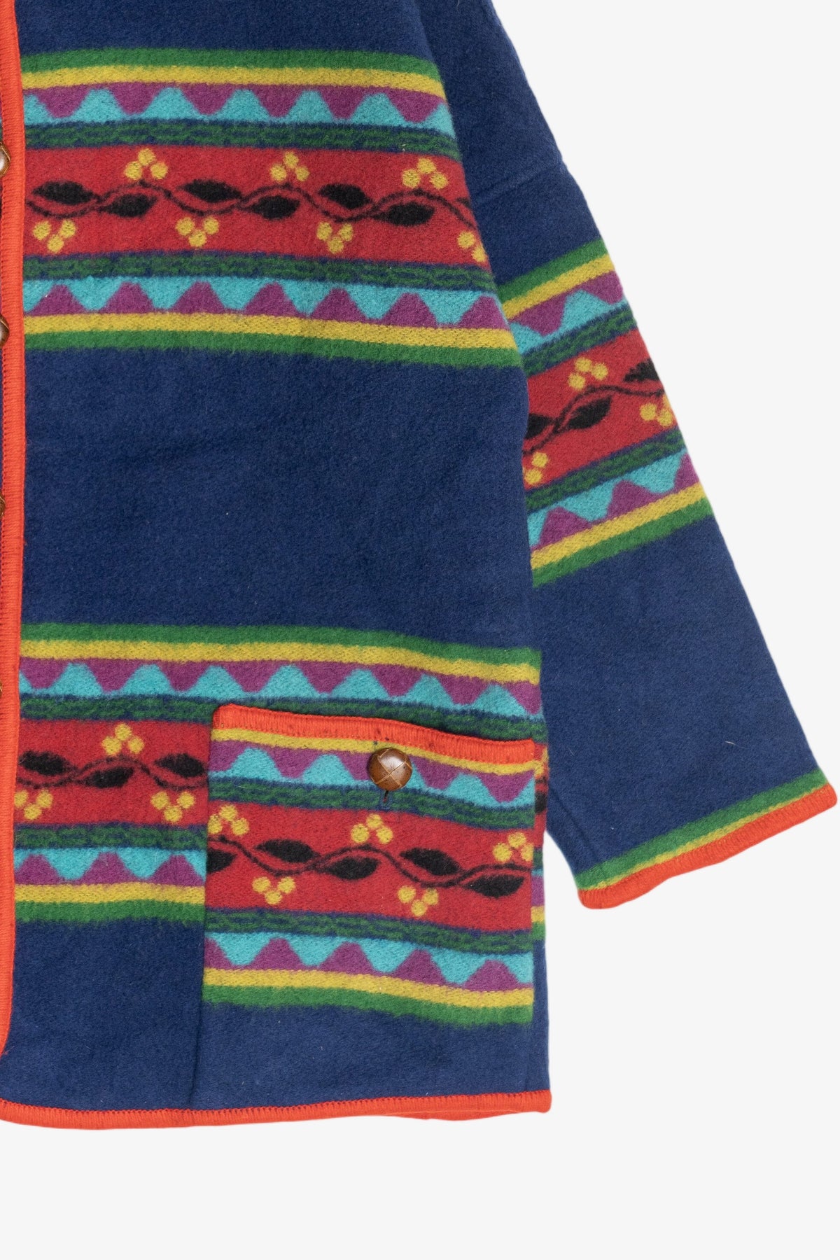 Vintage United Colors of Benetton Aztec Wool Jacket (1990s)