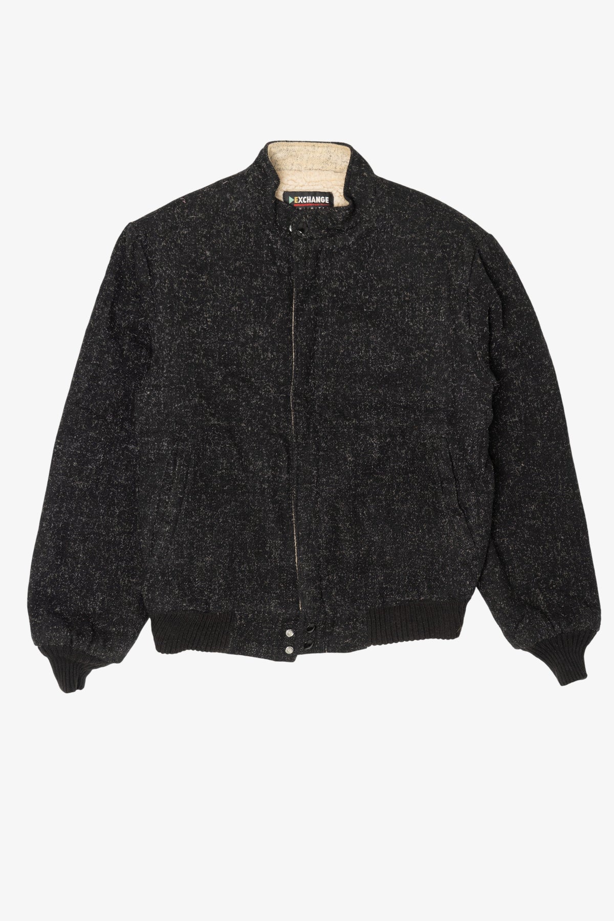 Vintage Exchange Unlimited Faux Fur Lined Jacket (1990s)