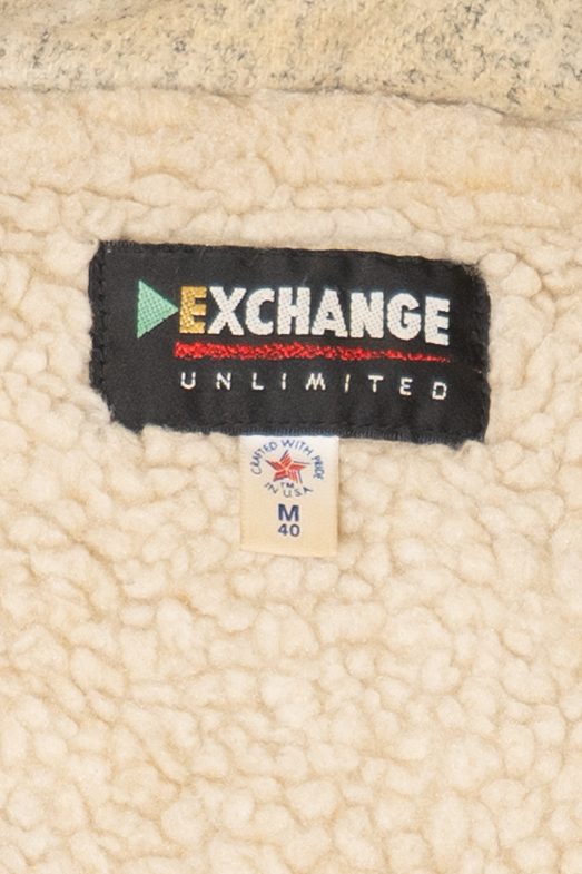 Vintage Exchange Unlimited Faux Fur Lined Jacket (1990s)