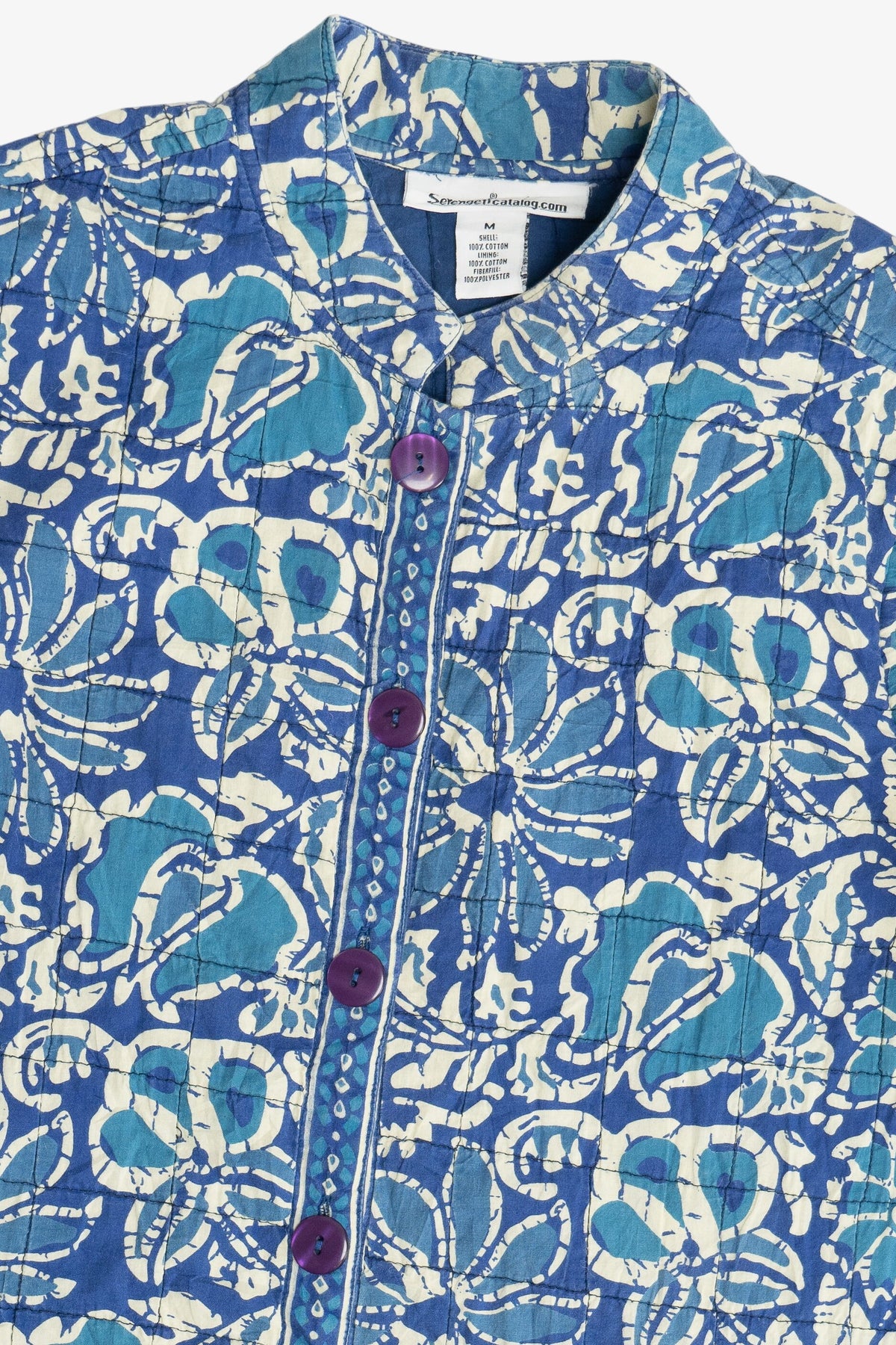 Serengeti Catalog Quilted Button Up Outerwear (2010s)