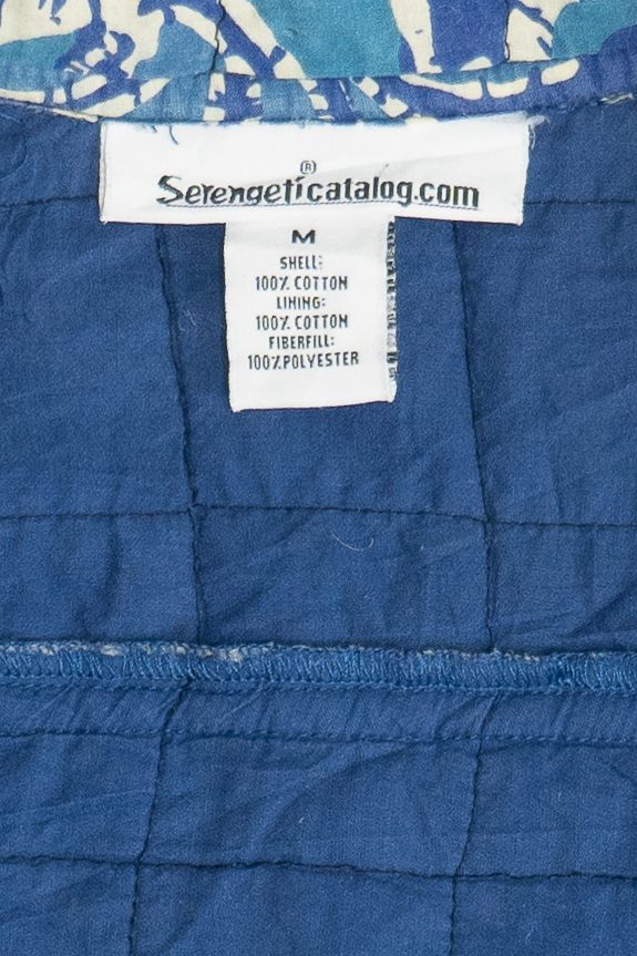 Serengeti Catalog Quilted Button Up Outerwear (2010s)