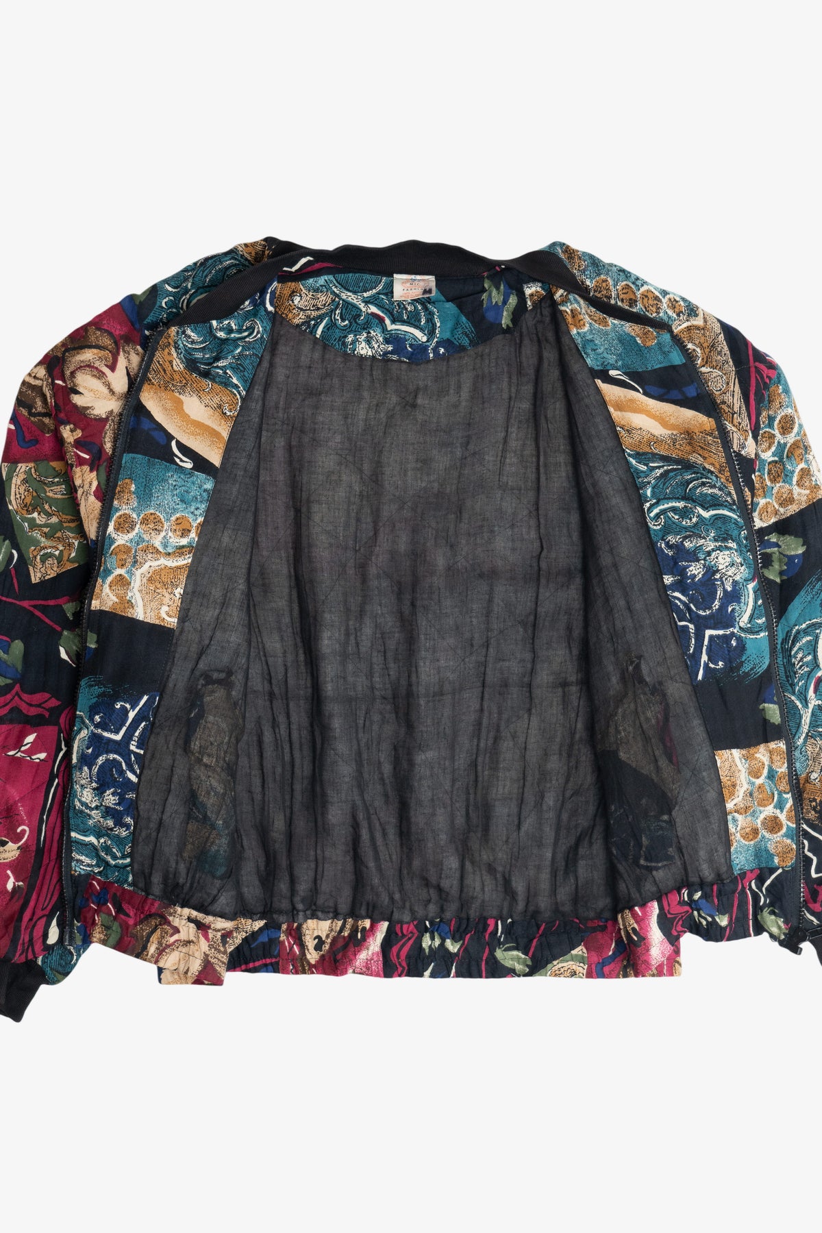 Vintage M.I.C. Fashions Quilted Zip-Up Jacket (1990s)