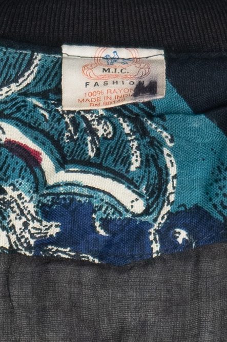 Vintage M.I.C. Fashions Quilted Zip-Up Jacket (1990s)
