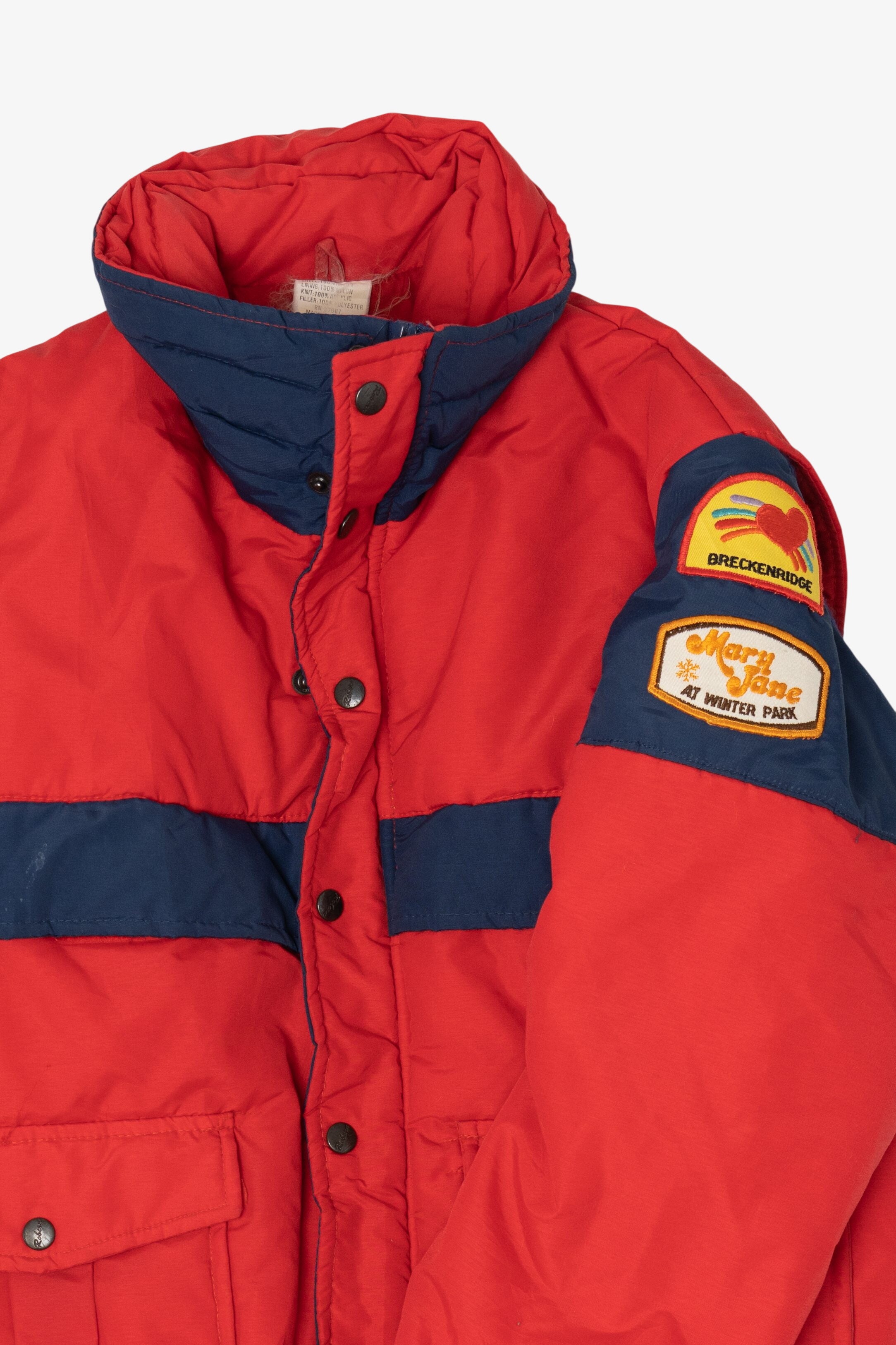Vintage Green Mountain Red Ski Jacket (1980s)
