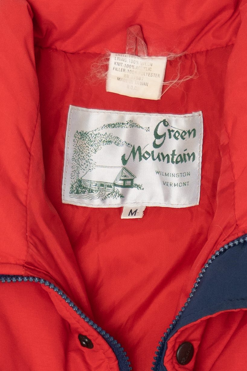 Vintage Green Mountain Red Ski Jacket (1980s)