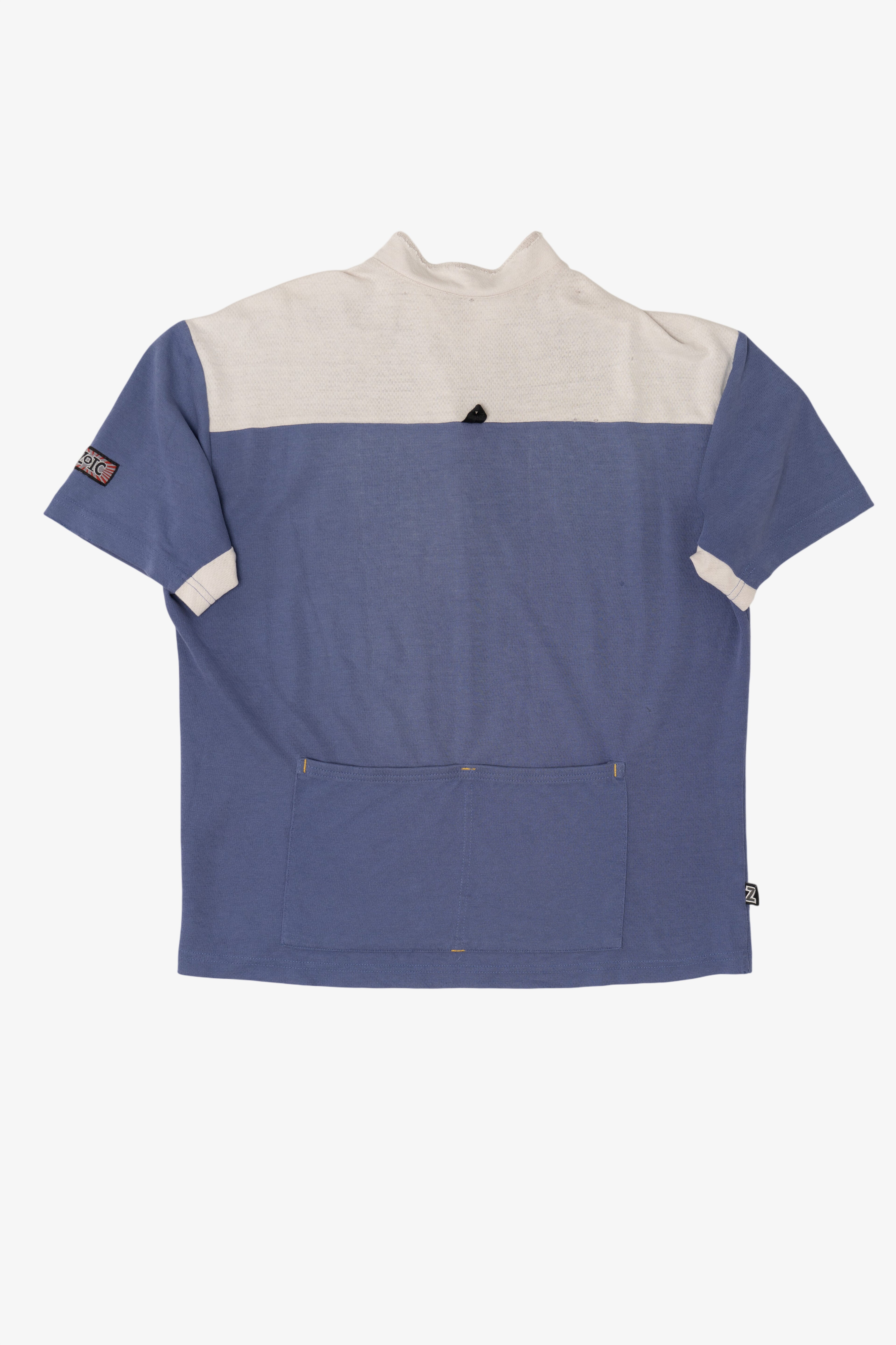 Vintage Blue Zoic Half Zip Athletic Top (1990s)