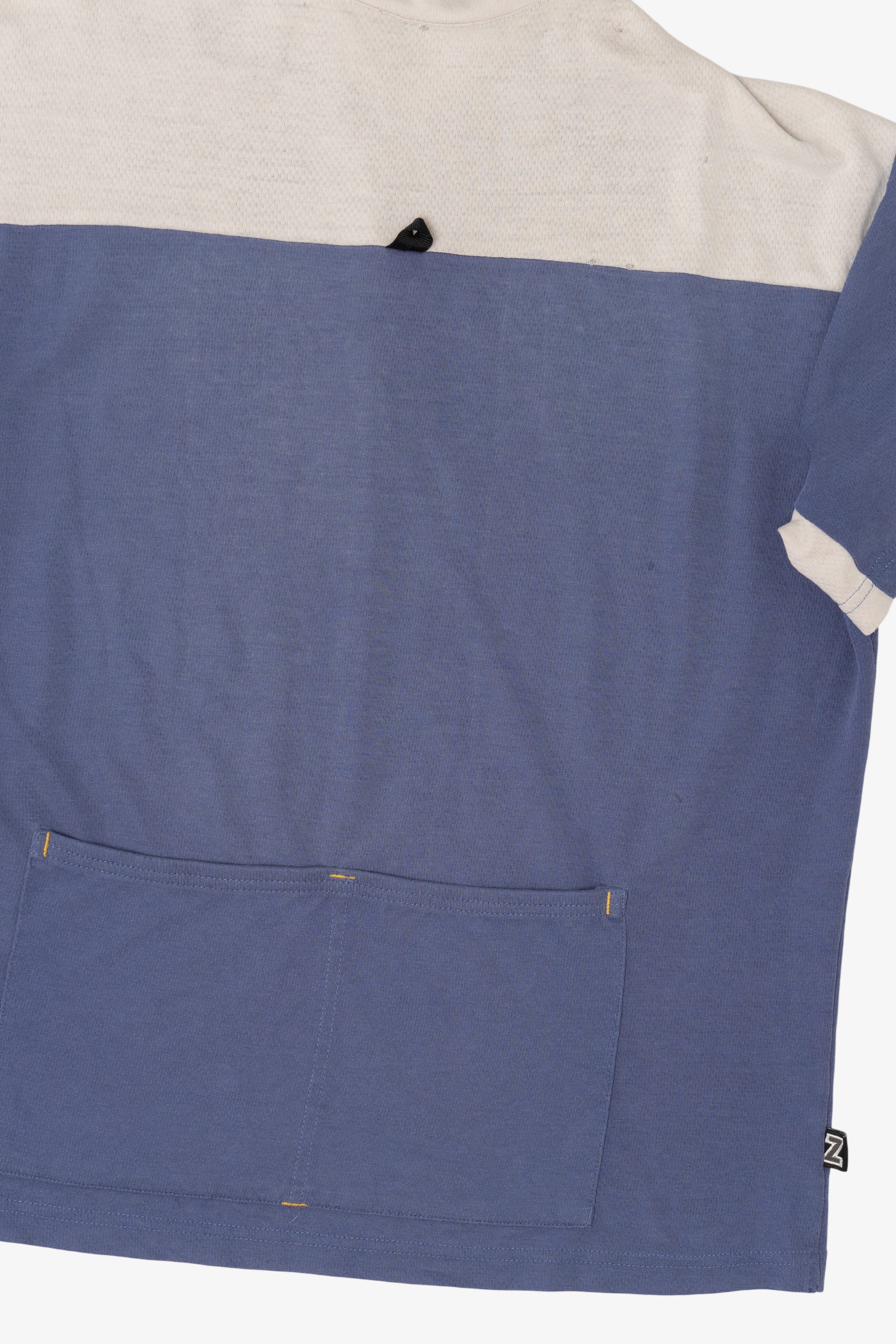 Vintage Blue Zoic Half Zip Athletic Top (1990s)