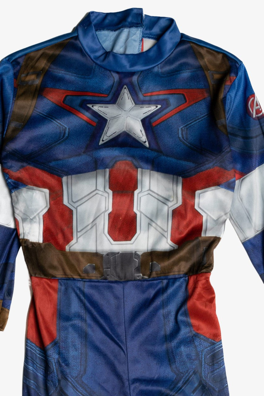 Captain America Recycled Kids' Halloween Costume
