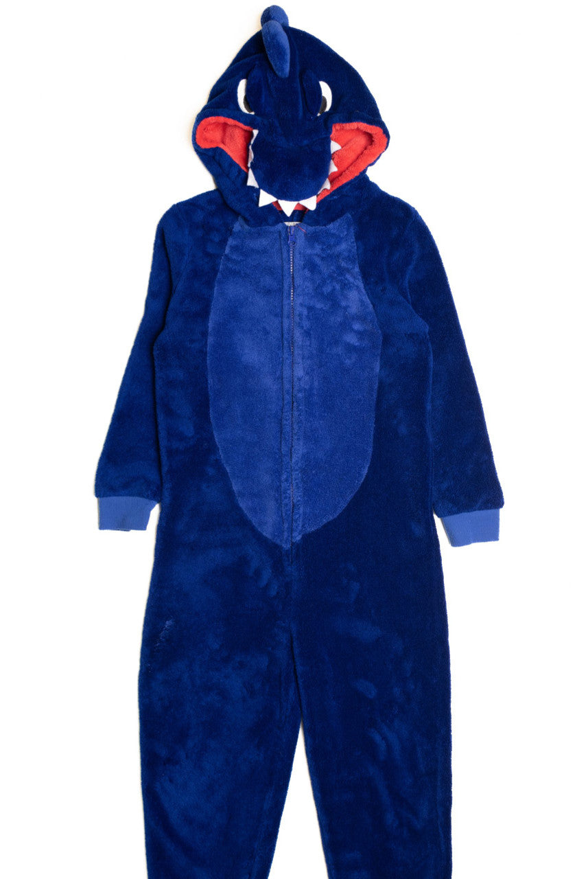 Kids' Blue Dragon Onesie