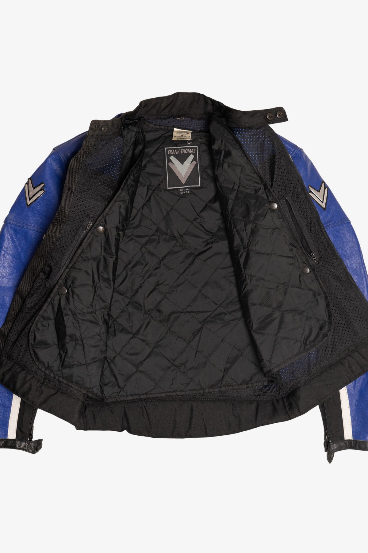 Frank Thomas Limited Armored Leather Motorcycle Jacket (2010s)