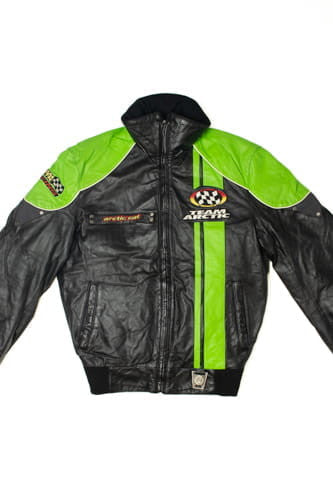 Vintage Team Arctic Cat Leather Jacket With Thinsulate Lining