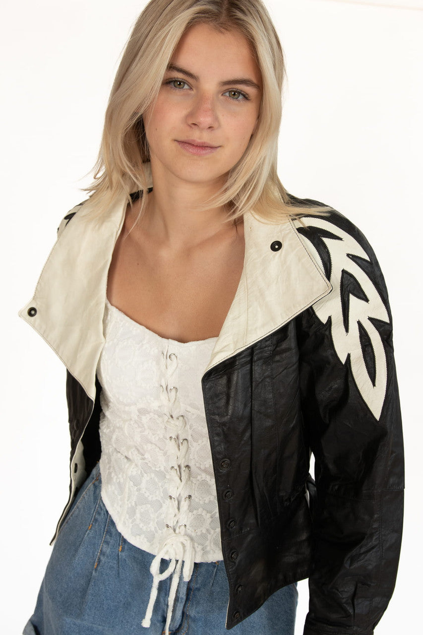 Vintage Phoenix Leather Jacket (1980s)