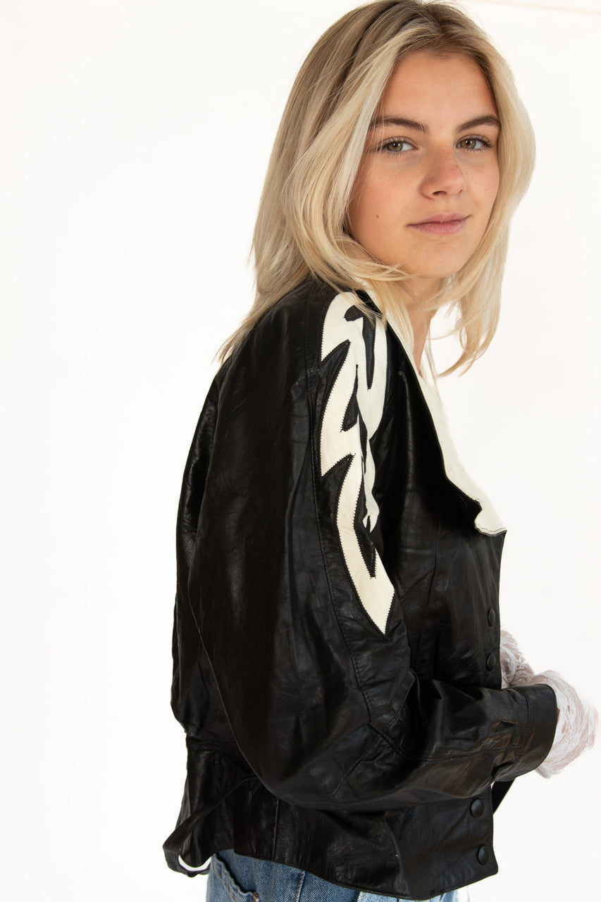 Vintage Phoenix Leather Jacket (1980s)