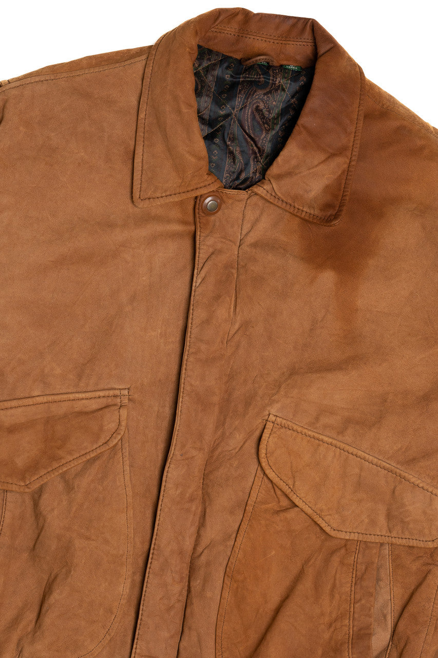 Vintage Suede Leather Jacket 309